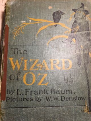 The Wizard Of Oz.  2nd Edition,  1st State.  Color.  By L.  Frank Baum