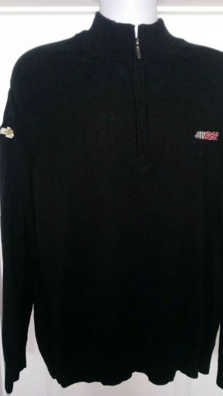 2xl Richard Childress Racing Team Issued 1/4 Sweater Pullover Nascar 3 8 13
