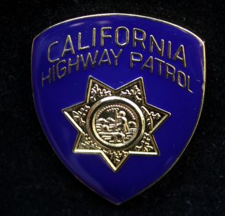 Mini Chp California Highway Patrol Hat Badge Pin Police Star Radar Ticket Gift