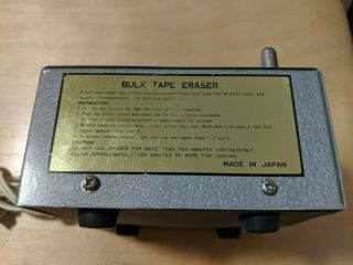 Bulk Tape Eraser Degausser Made In Japan 2