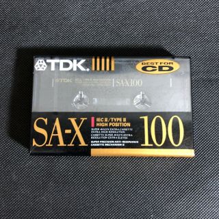 Tdk Sa - X 100 Audio Cassette Tape