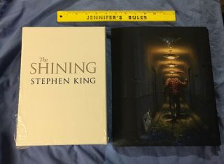 Stephen King The Shining Book Plus Limited Artwork Portfolio Cemetery Dance