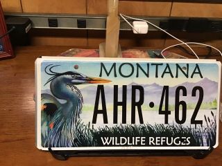 2000’s Montana Wildlife Refuges License Plate
