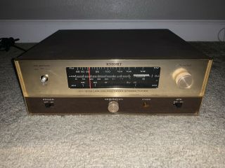 Knight Kn 137m Vintage Tube Stereo Tuner Great Made In Usa
