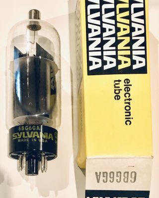 (1) Sylvania 6bg6 Vacuum Tube - Nos - Nib - - Vintage