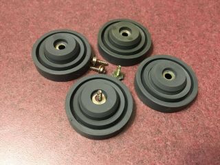 Pioneer Pl - S40 Turntable Parts - Rubber Feet (set Of 4)