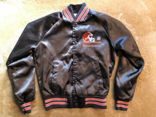 Vintage Chalk Line Cleveland Browns Satin Jacket Youth Size 14/16 Pristine