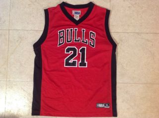 Jimmy Butler Jersey Youth Size Xl 14 16 Chicago Bulls Nba 14 - 16 X Large