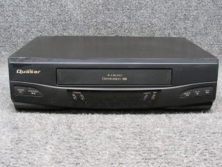 Quasar Vhq - 401 4 - Head Omnivision Vcr Video Cassette Recorder Vhs Tape Player