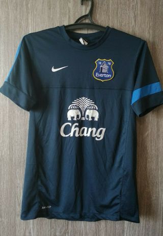 Everton Fc Nike England Football Shirt Soccer Jersey Polo Top Umbro Mens Size L