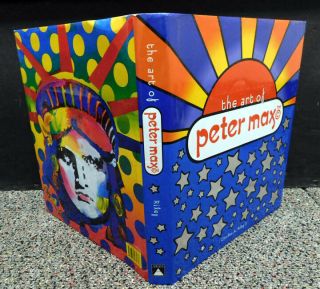 Peter Max Hand Signed & Graphic&drawing Magical Tour Book