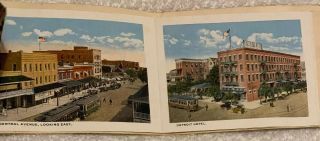 Vintage Souvenir Folder Of St.  Petersburg,  Florida “The Sunshine City” Postcard 3