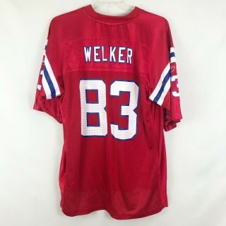 NFL England Patriots Throwback Wes Welker Jersey Size Large 2