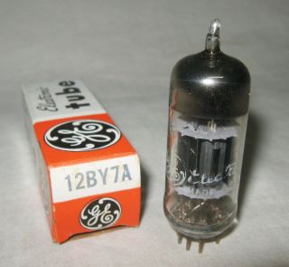 (1) Nos Ge 12by7a Radio Vacuum Tube 100,  12by7 A