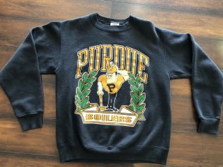 Vintage Purdue Sweatshirt Boilers Medium/large Collegiate 80s