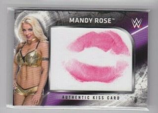 Mandy Rose 2018 Topps Wwe Kiss Card 95/99
