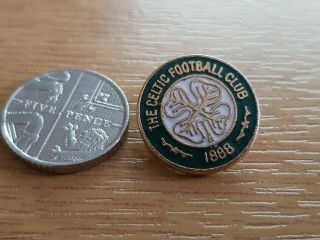 Vintage Celtic Football Club Enamel Pin Badge