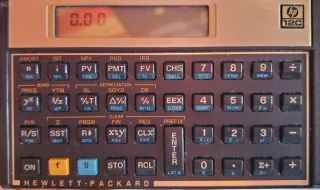 Vintage HP 12C Scientific Calculator,  No Case 2