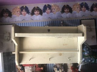 Vintage Dolls House Hand Made Game Rack