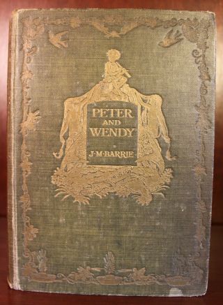 J.  M.  Barrie Peter And Wendy 1911 1st Uk Edition 4th Printing Disney Pan