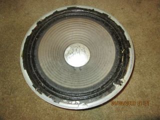 Blown As - Is Needs Re - Coned A Jbl (james B.  Lansing) D123 " 12 Woofer