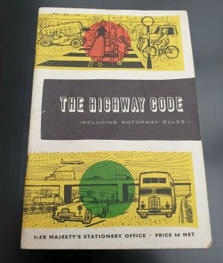 Vintage The Highway Code 1960 