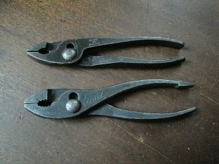 2 Vintage Ford Slip Joint Pliers,  1 Enfo Ford,  1 Model T Ford T1903.