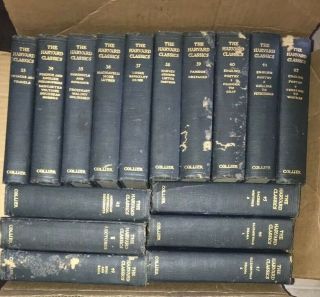 1909 - 1910 Set Of 51 Volumes The Harvard Classics,  P.  F.  Collier Hardcover