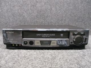 Hitachi Vt - Fx6404a Vcr Video Cassette Recorder Stereo Vhs Tape Player No Remote
