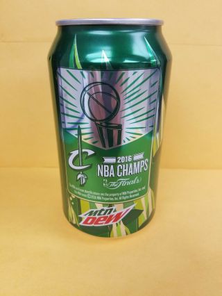 2016 Cleveland Cavaliers Nba Champs Mtn Dew Can
