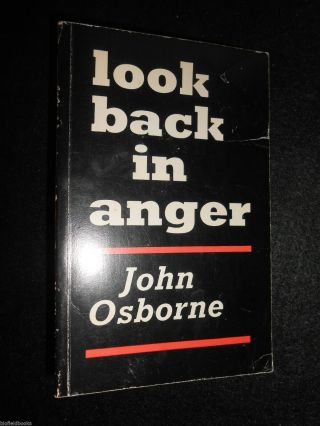 Signed: Look Back In Anger By John Osborne - 1976 - A Play In Three Acts/theatre