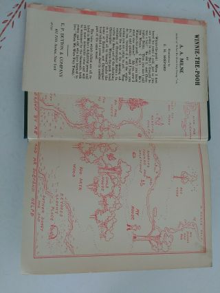 1926 First Edition A.  A.  Milne & Ernest H.  Shepard WINNIE - THE - POOH great 1\2 dj 2