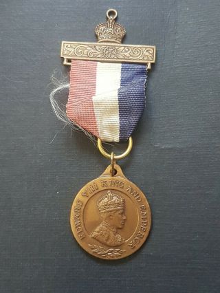 Vintage Medal History Memorabillia Fine Collectibles King Edward Viii 1937