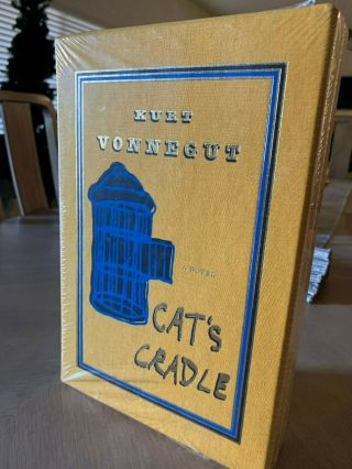 KURT VONNEGUT Cat ' s Cradle SIGNED DELUXE EDITION in Slipcase EASTON PRESS 2