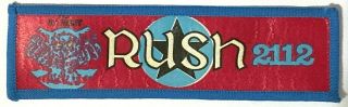 Rush - Old Og Vtg 70/80`s Printed Patch Sew On Aufnäher écusson Parche
