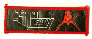 Thin Lizzy - Old Og Vtg 70/80`s Printed Patch Sew On Aufnäher écusson Parche