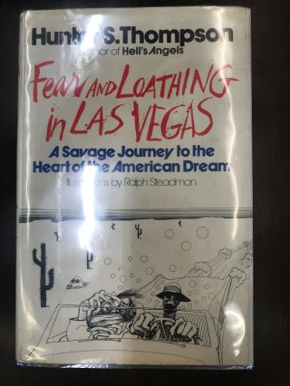 Fear And Loathing In Las Vegas By Hunter S.  Thompson 1971 First Edition Steadman