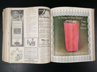 13 Life Magazines 1914 Bound,  2nd April to 24th June - Brilliant Ads & Articles 3