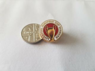 Vintage Liverpool European Cup Winners Enamel Pin Badge