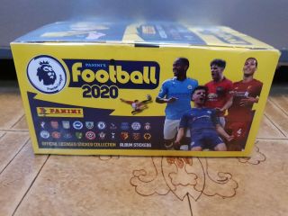 Panini FOOTBALL 2020 Premier League Sticker 100 Packets (full box) NEW&SEALED 2