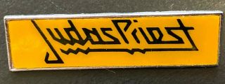 Judas Priest - Old Og Vintage 70/80`s Metal Pin Badge Nwobhm