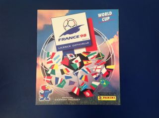 Panini France 98 World Cup Sticker Album