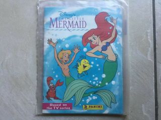 Disneys The Little Mermaid Sticker Album With Complete Set Of Stickers