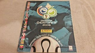 Panini Fifa World Cup Germany 2006 Football Sticker Album Book 100 Complete