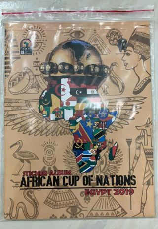 African Cup Of Nations 2019 Sticker Album (sphinx) Full Set