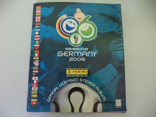 Panini Fifa World Cup Germany 2006 Album Full Complete Official Sticker