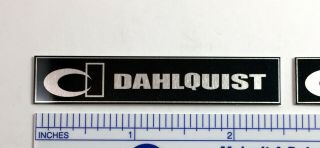 Dahlquist Speaker Badge Emblem DQ - 20 size 2
