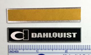 Dahlquist Speaker Badge Emblem DQ - 20 size 3