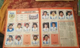 PANINI MEXICO 86 World Cup Football Sticker 1986 Album 46 MISSING FROM 427 3