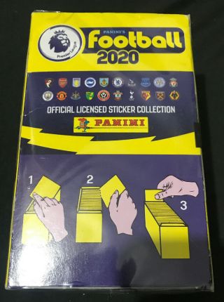 Panini Football 2020 Premier League Sticker 100 Packets (full Box) &